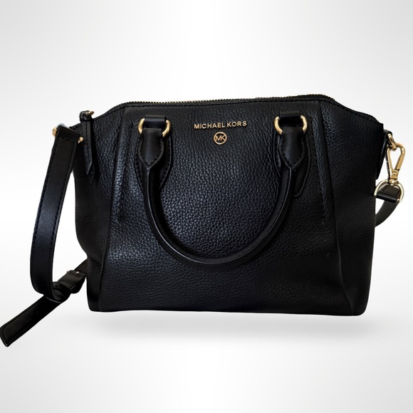 Michael Kors Black Leather Satchel - Used - Picture 1 of 8